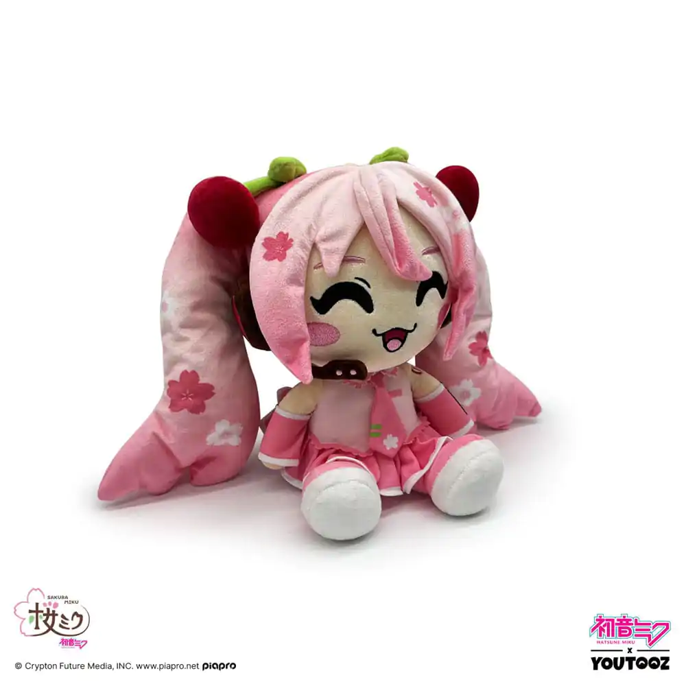 Hatsune Miku Plyšová figurka Sakura Miku 22 cm fotografii produktu