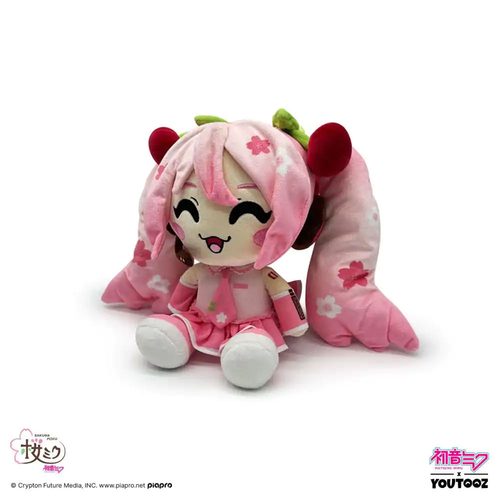 Hatsune Miku Plyšová figurka Sakura Miku 22 cm fotografii produktu