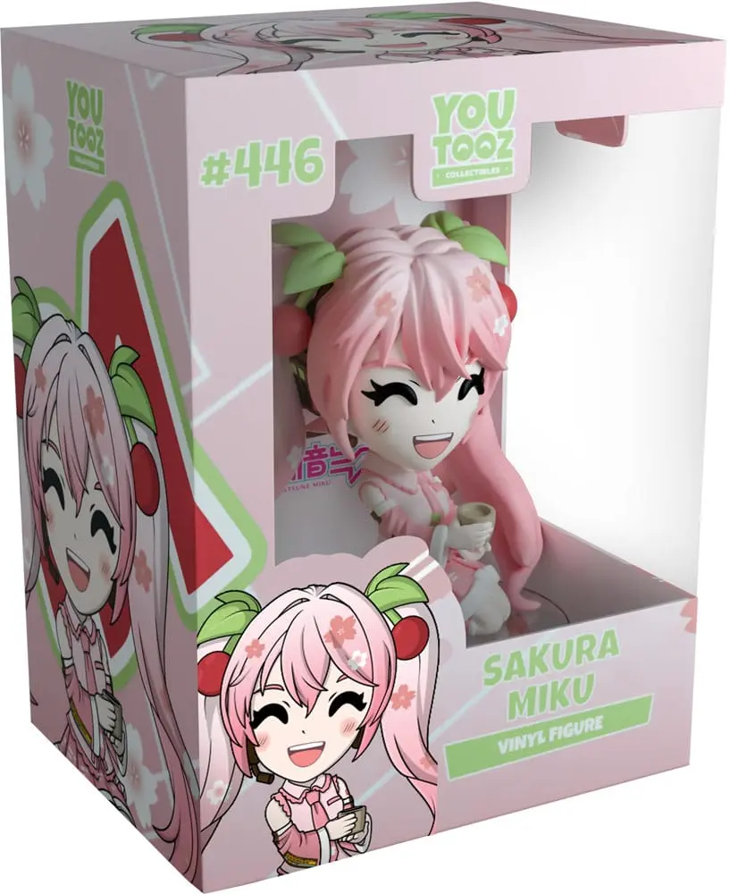 Hatsune Miku vinyl figurka Sakura Miku 9 cm fotografii produktu