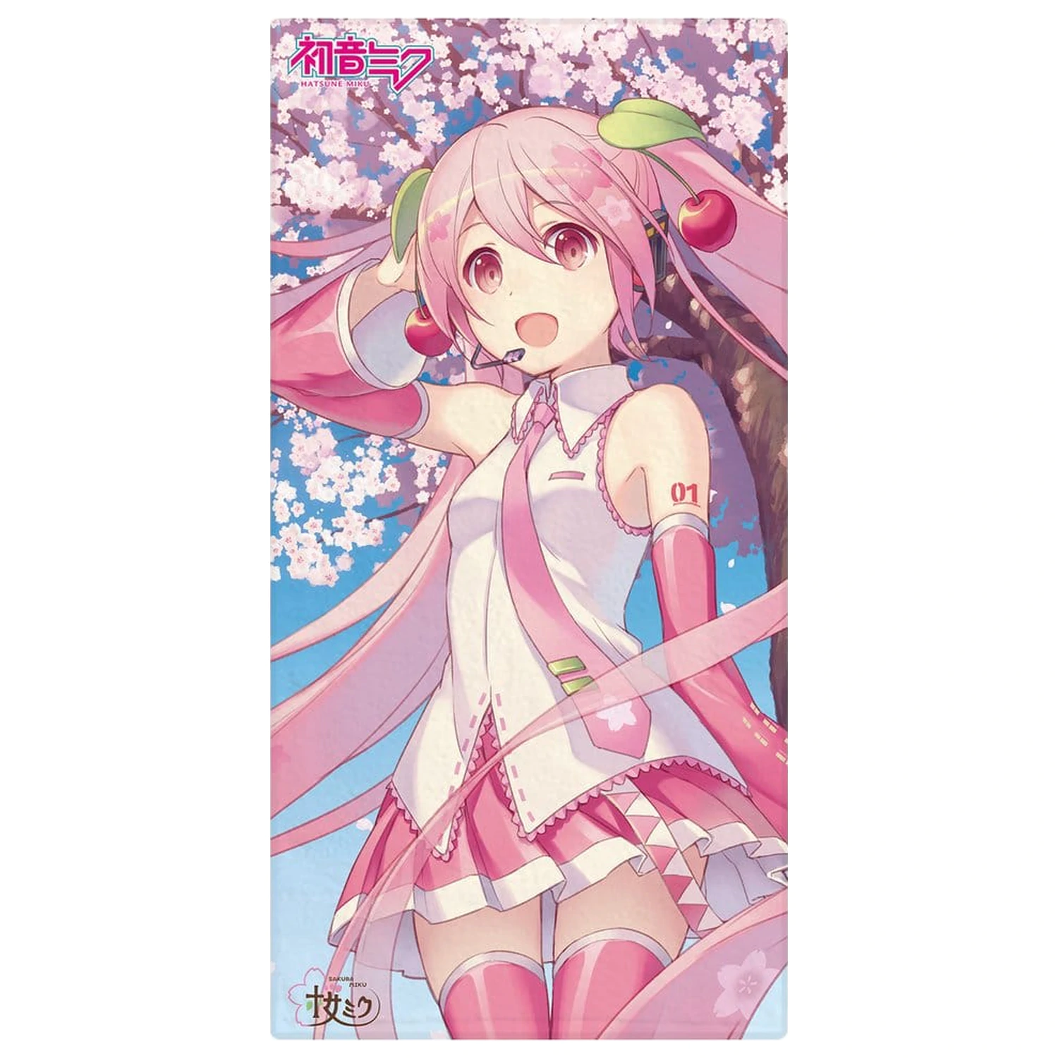 Hatsune Miku Ručník Sakura 75 x 150 cm fotografii produktu