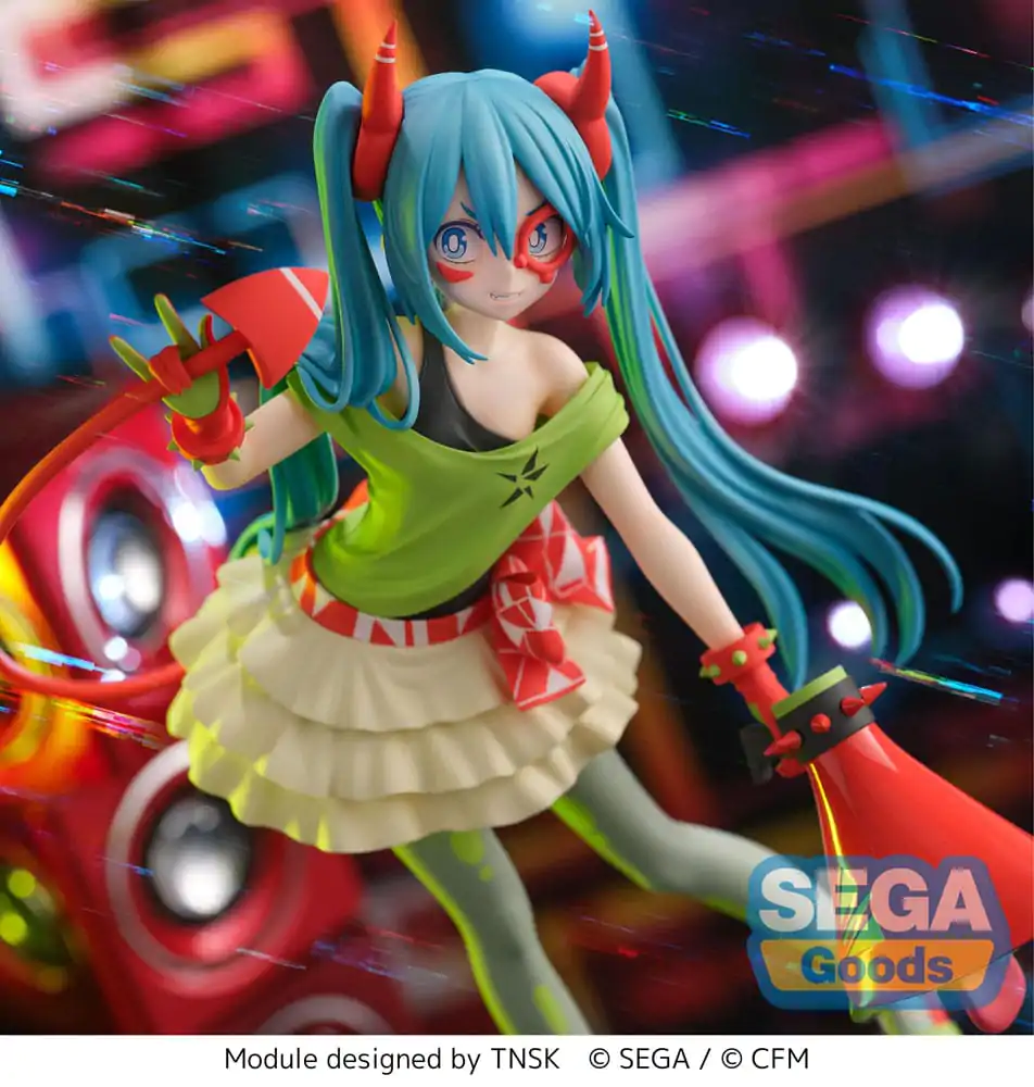 Hatsune Miku Series FIGURIZMa PVC Socha Project DIVA- X Hatsune Miku - DE:MONSTAR T.R. 22 cm fotografii produktu