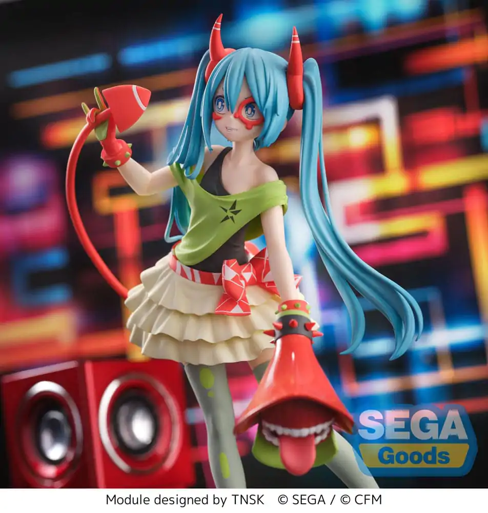 Hatsune Miku Series FIGURIZMa PVC Socha Project DIVA- X Hatsune Miku - DE:MONSTAR T.R. 22 cm fotografii produktu