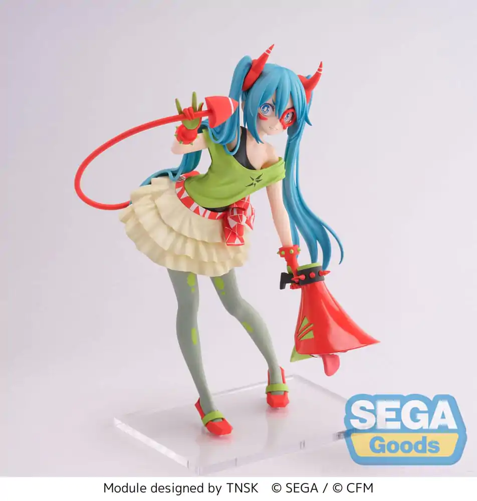 Hatsune Miku Series FIGURIZMa PVC Socha Project DIVA- X Hatsune Miku - DE:MONSTAR T.R. 22 cm fotografii produktu