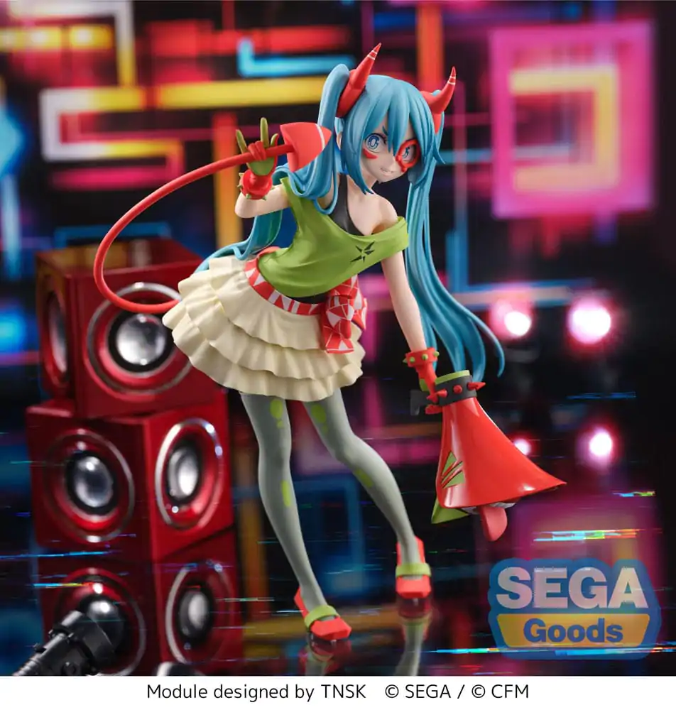 Hatsune Miku Series FIGURIZMa PVC Socha Project DIVA- X Hatsune Miku - DE:MONSTAR T.R. 22 cm fotografii produktu