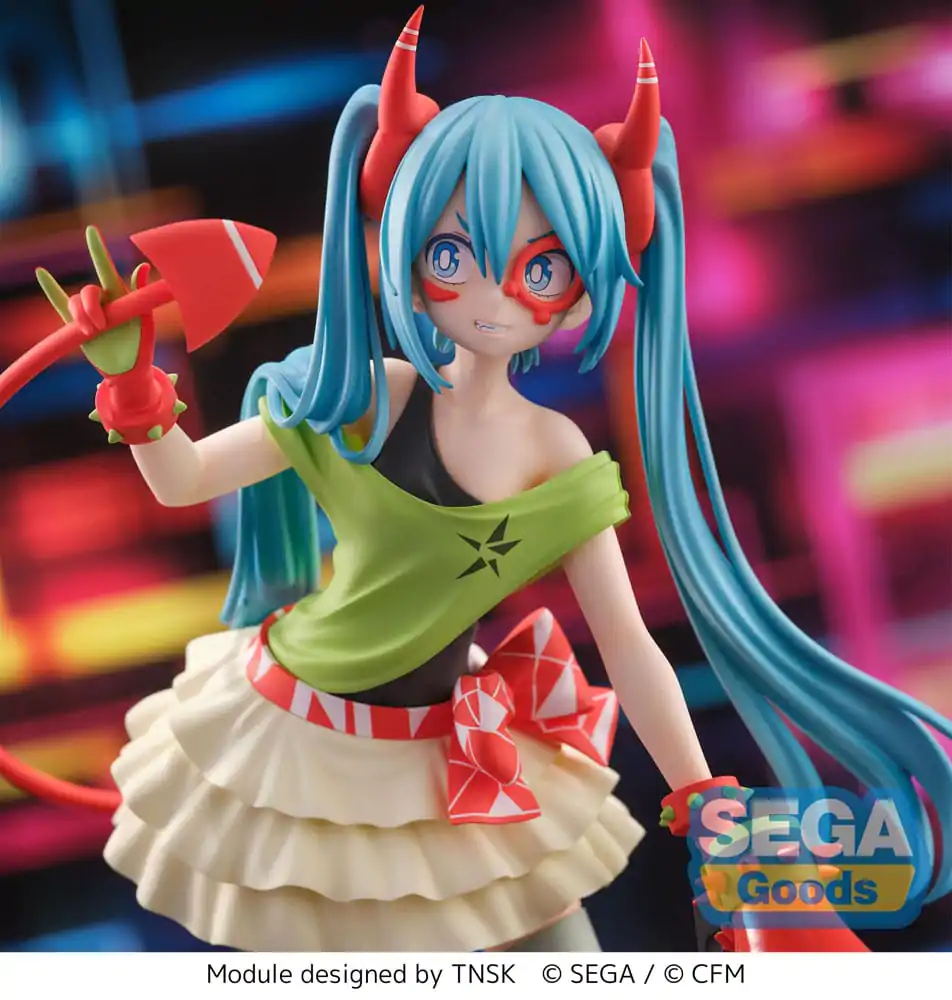 Hatsune Miku Series FIGURIZMa PVC Socha Project DIVA- X Hatsune Miku - DE:MONSTAR T.R. 22 cm fotografii produktu
