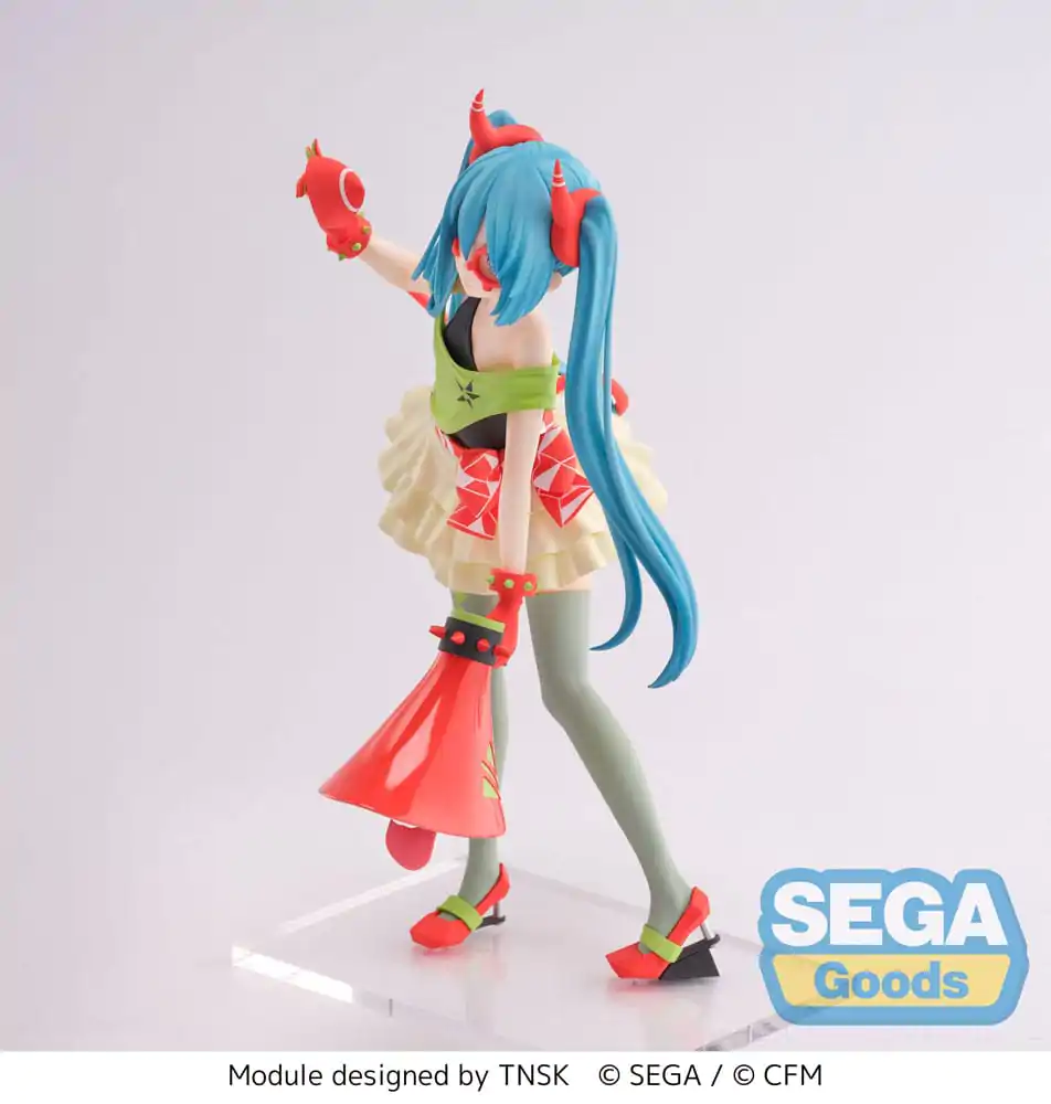 Hatsune Miku Series FIGURIZMa PVC Socha Project DIVA- X Hatsune Miku - DE:MONSTAR T.R. 22 cm fotografii produktu