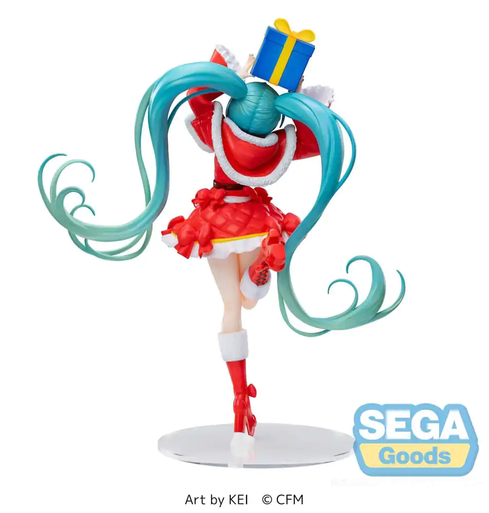 Hatsune Miku Series Luminasta PVC soška Hatsune Miku Christmas 2024 19 cm fotografii produktu