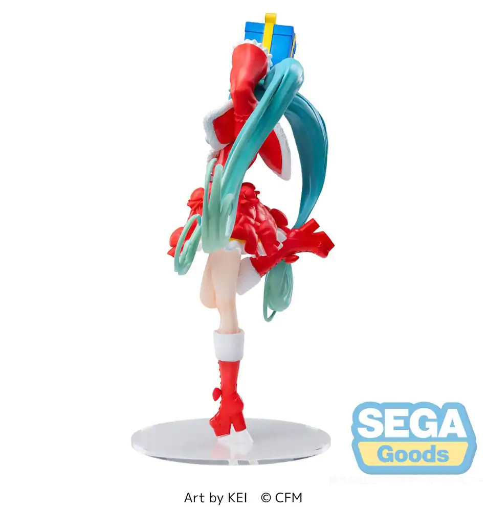 Hatsune Miku Series Luminasta PVC soška Hatsune Miku Christmas 2024 19 cm fotografii produktu