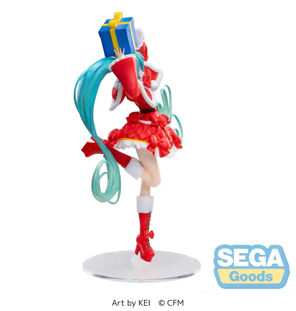 Hatsune Miku Series Luminasta PVC soška Hatsune Miku Christmas 2024 19 cm fotografii produktu