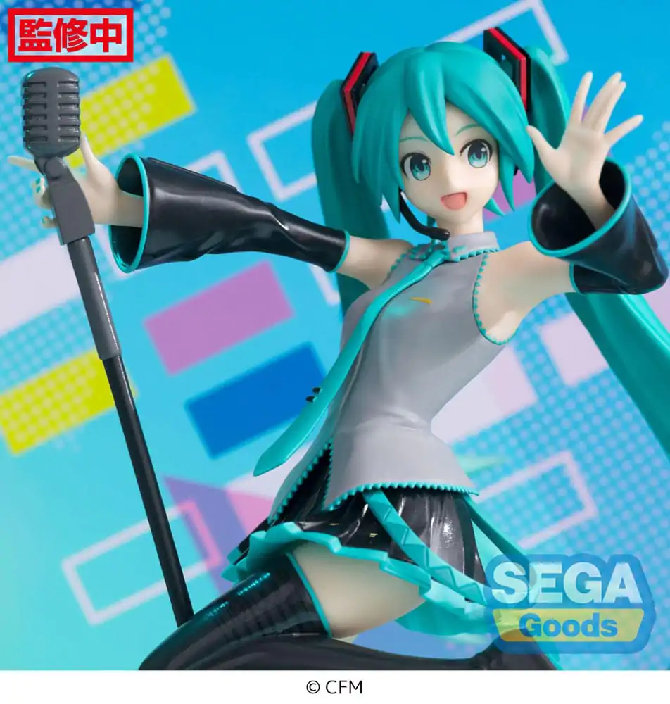 Hatsune Miku Series Luminasta PVC Soška Project DIVA MEGA39's 15th DIVA Ver. 18 cm fotografii produktu