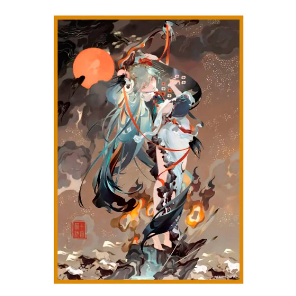 Hatsune Miku Shimian Maifu Hatsune Miku shikishi таблeтка fotografii produktu