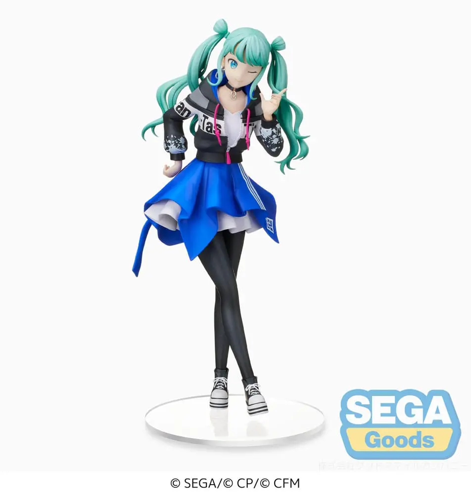 Hatsune Miku SPM PVC socha Street Sekai Miku 21 cm fotografii produktu