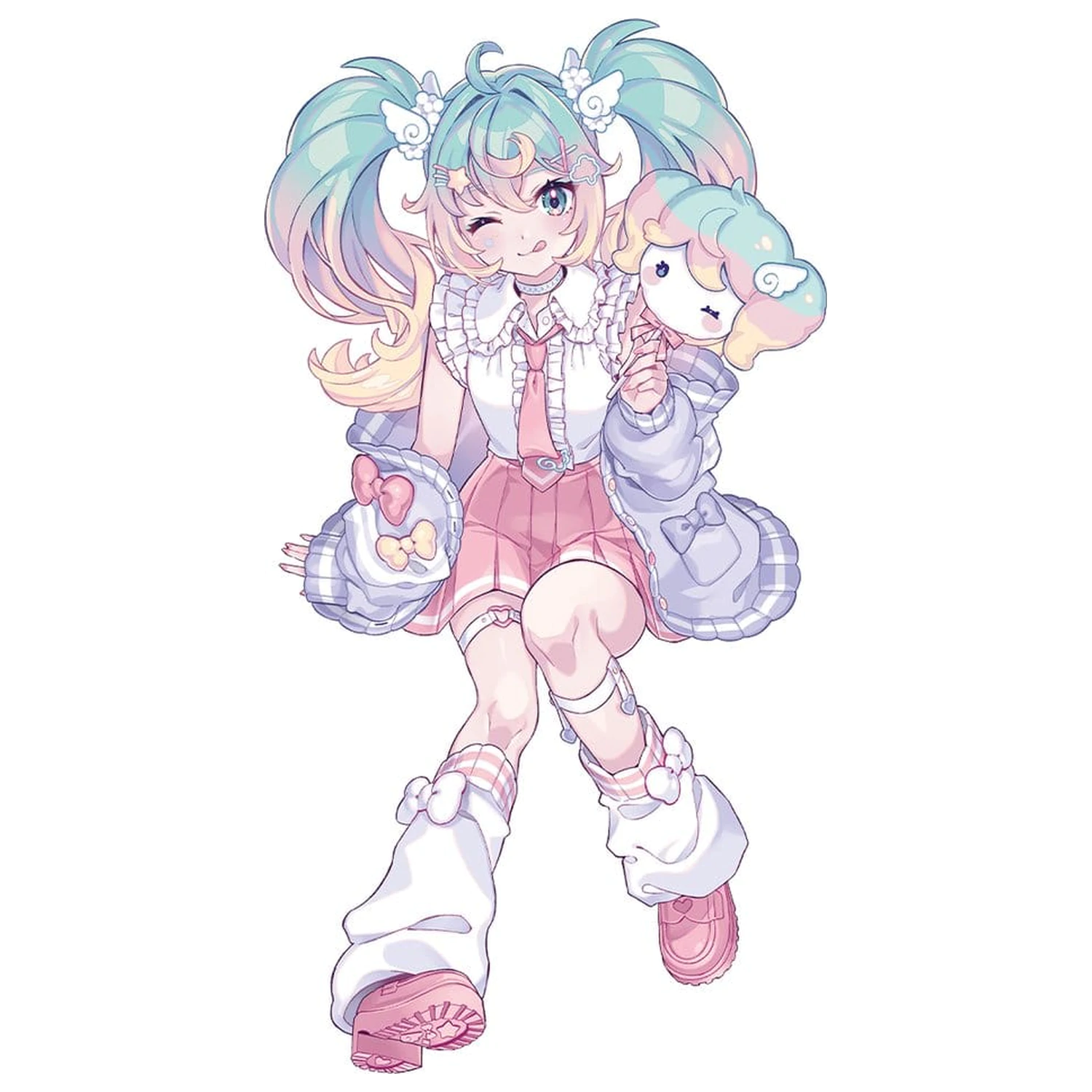 Hatsune Miku Sweet School Life PVC figurka Pastel Version 13 cm fotografii produktu