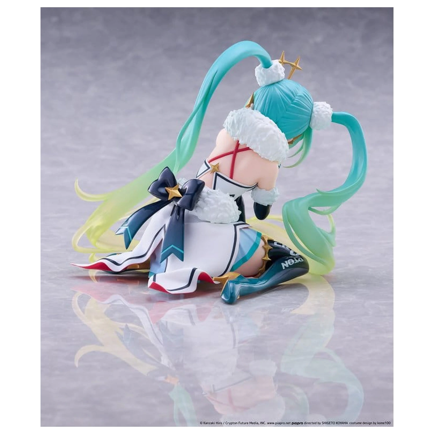 Hatsune Miku Taito Kuji PVC figurka Racing Miku 2018 Ver. Round 8 13 cm fotografii produktu