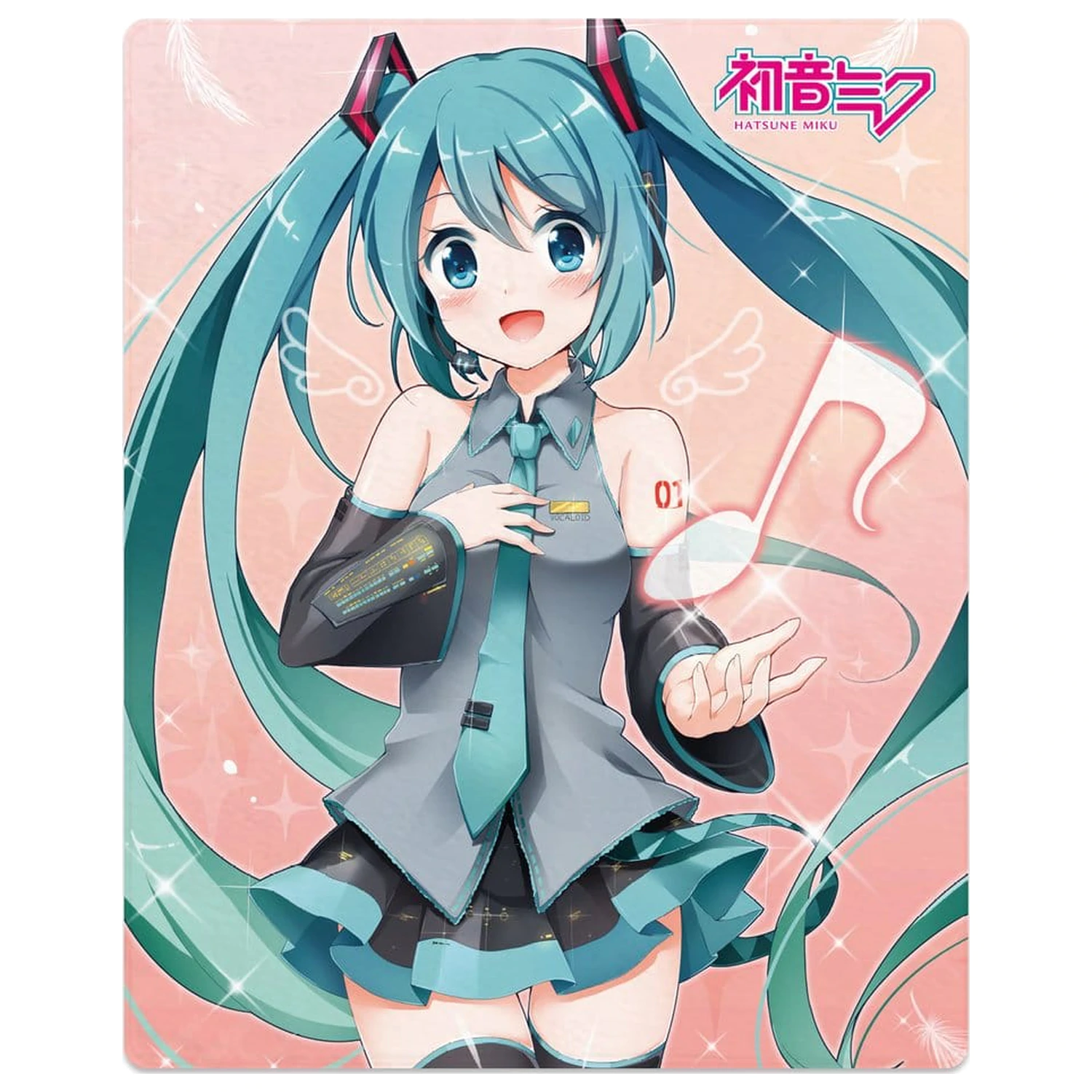 Hatsune Miku deka 120 x 153 cm fotografii produktu