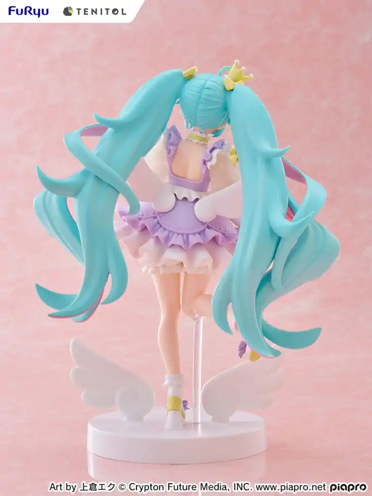 Hatsune Miku Tenitol PVC Soška Hatsune Miku Yumekawa Princess Lavender Ver. 21 cm fotografii produktu