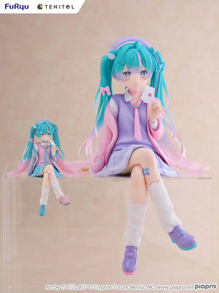 Hatsune Miku Tenitol Noodle Stopper PVC Soška Love Blazer 32 cm fotografii produktu