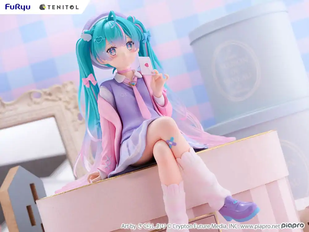 Hatsune Miku Tenitol Noodle Stopper PVC Soška Love Blazer 32 cm fotografii produktu