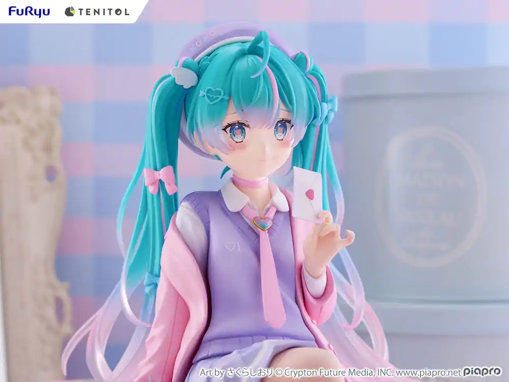 Hatsune Miku Tenitol Noodle Stopper PVC Soška Love Blazer 32 cm fotografii produktu