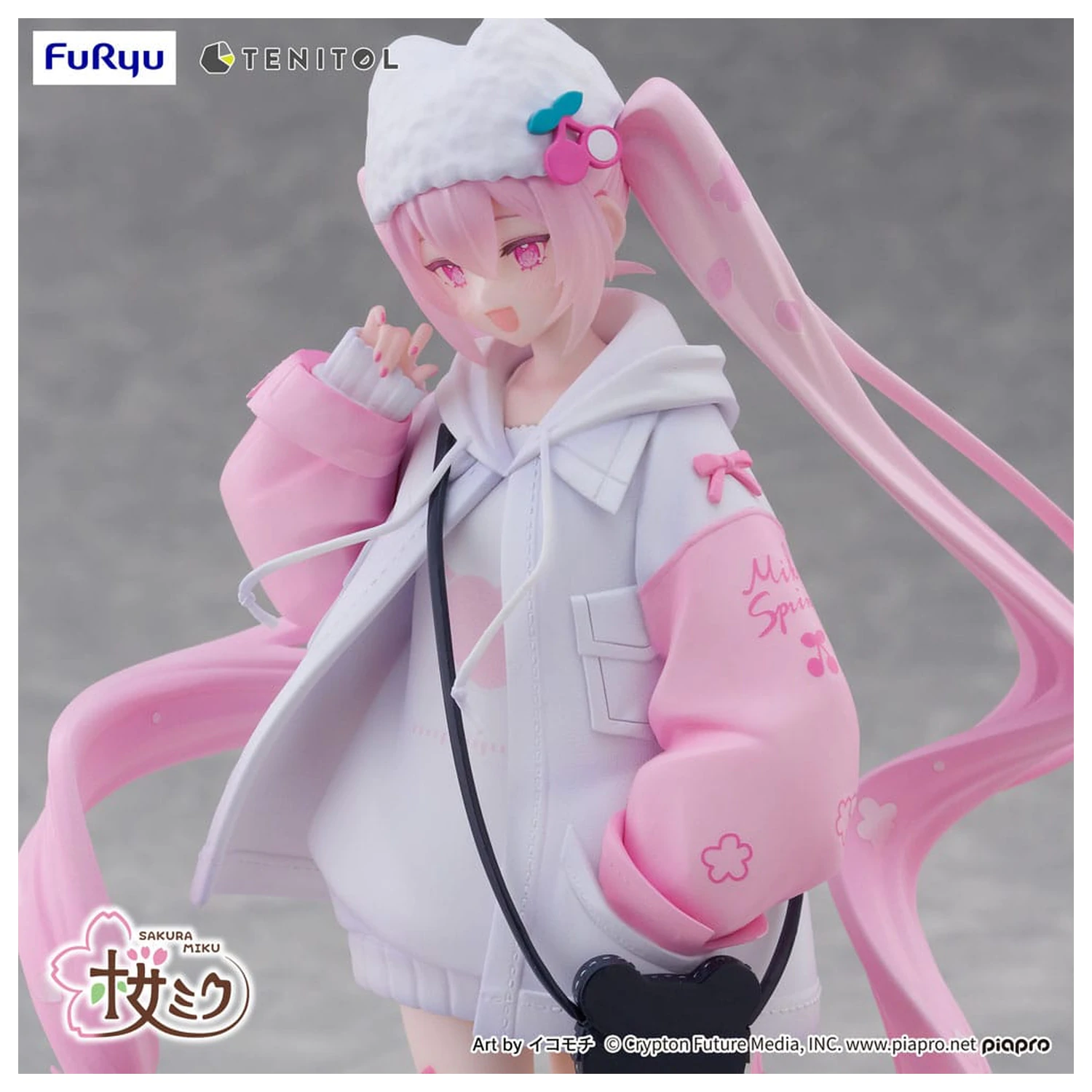 Hatsune Miku Tenitol PVC socha Sakura Miku Cool style [petit] 19 cm fotografii produktu