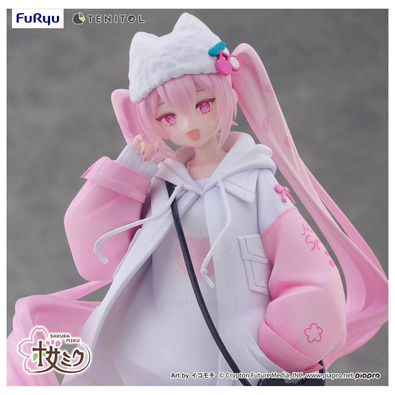 Hatsune Miku Tenitol PVC socha Sakura Miku Cool style [petit] 19 cm fotografii produktu