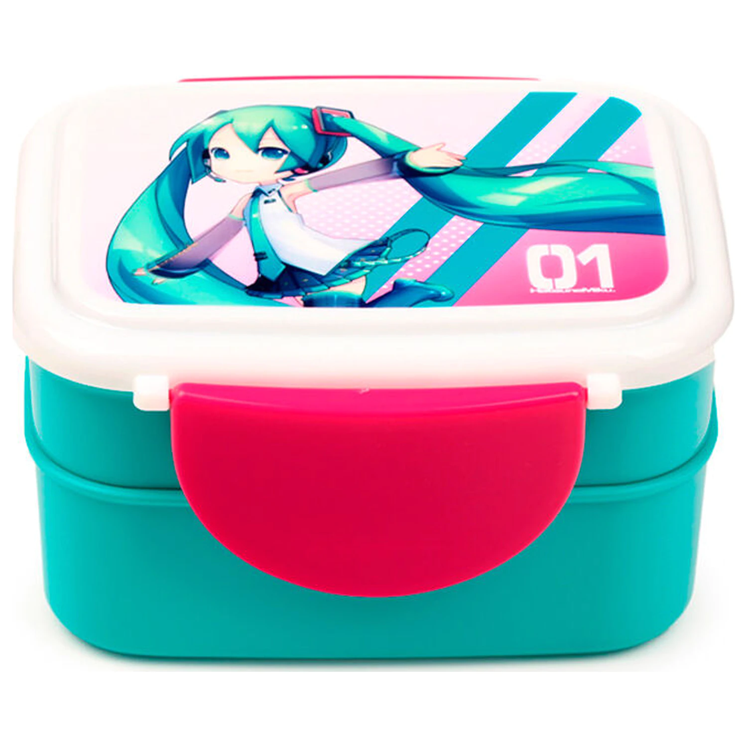 Hatsune Miku obědový box a příbory fotografii produktu