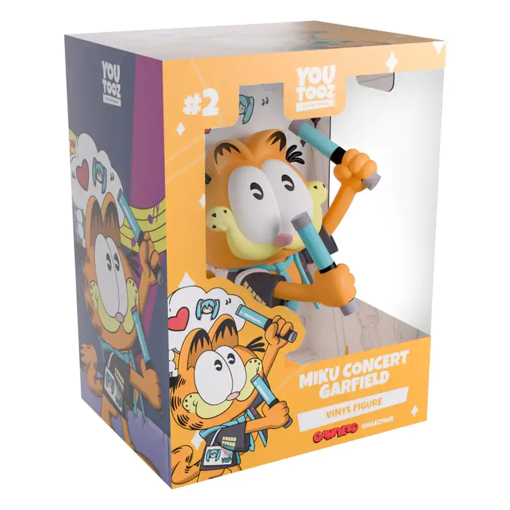 Hatsune Miku x Garfield Vinylová figurka Miku Concert Garfield 13 cm fotografii produktu