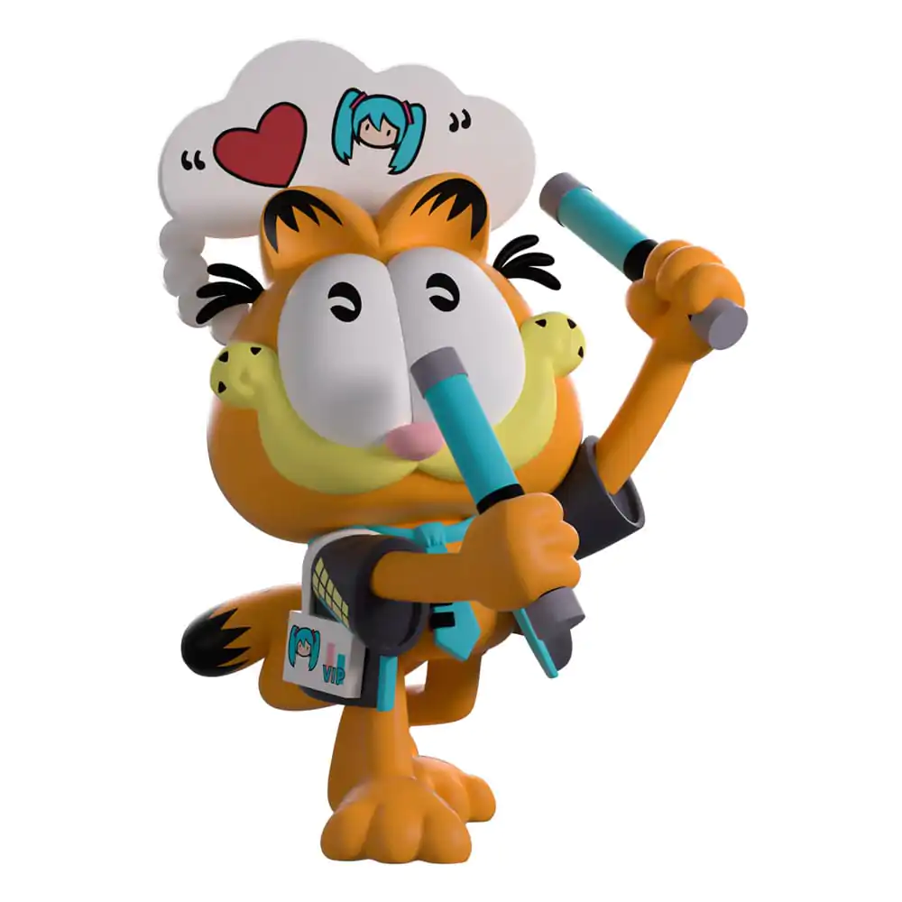 Hatsune Miku x Garfield Vinylová figurka Miku Concert Garfield 13 cm fotografii produktu
