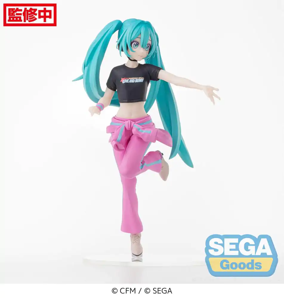 Hatsune Miku x Love and Berry Dress Up and Dance! Desktop x Decorate Collections PVC Soška Hatsune Miku Berry Costume Ver. 17 cm fotografii produktu