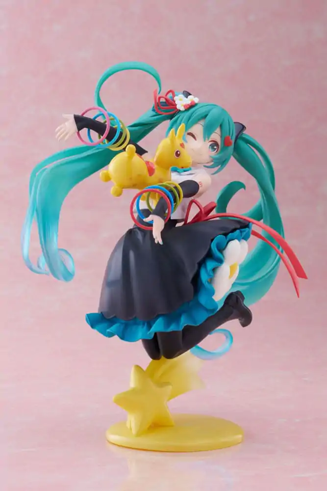 Hatsune Miku x Rody AMP+ PVC Soška Děkujeme Ver. Reedice 20 cm fotografii produktu