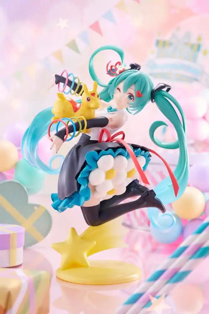 Hatsune Miku x Rody AMP+ PVC Soška Děkujeme Ver. Reedice 20 cm fotografii produktu