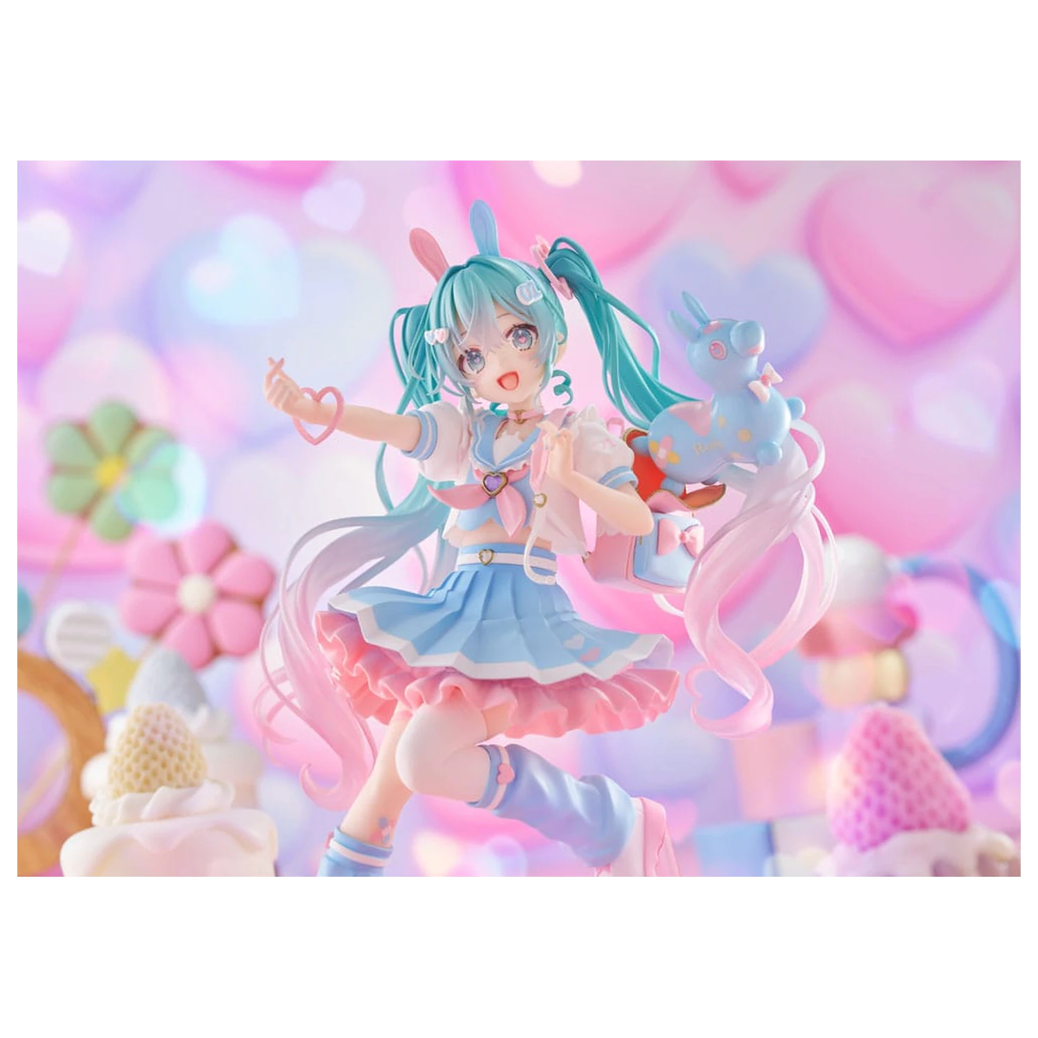 Hatsune Miku x RODY Newly Written Taito Kuji Online PVC socha Hatsune Miku 18 cm fotografii produktu