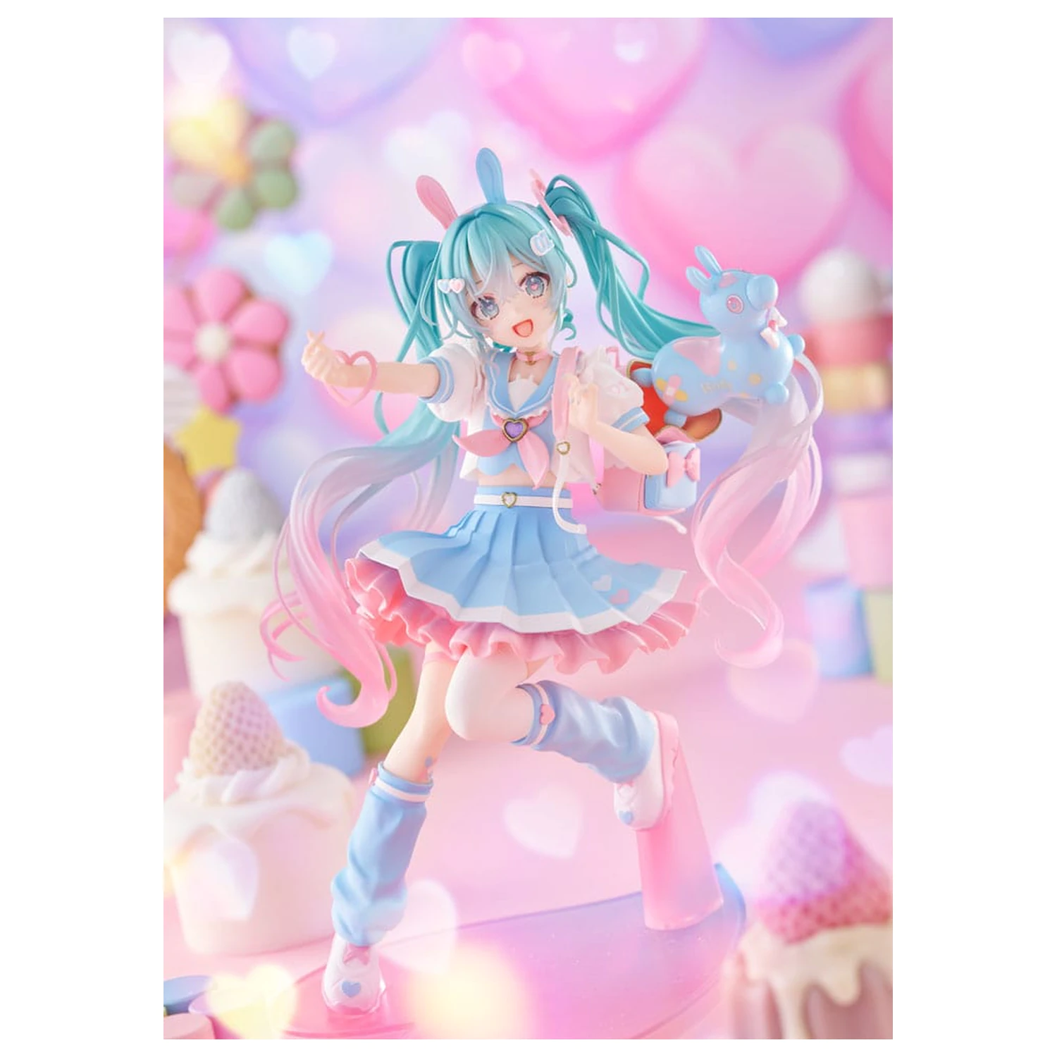 Hatsune Miku x RODY Newly Written Taito Kuji Online PVC socha Hatsune Miku 18 cm fotografii produktu