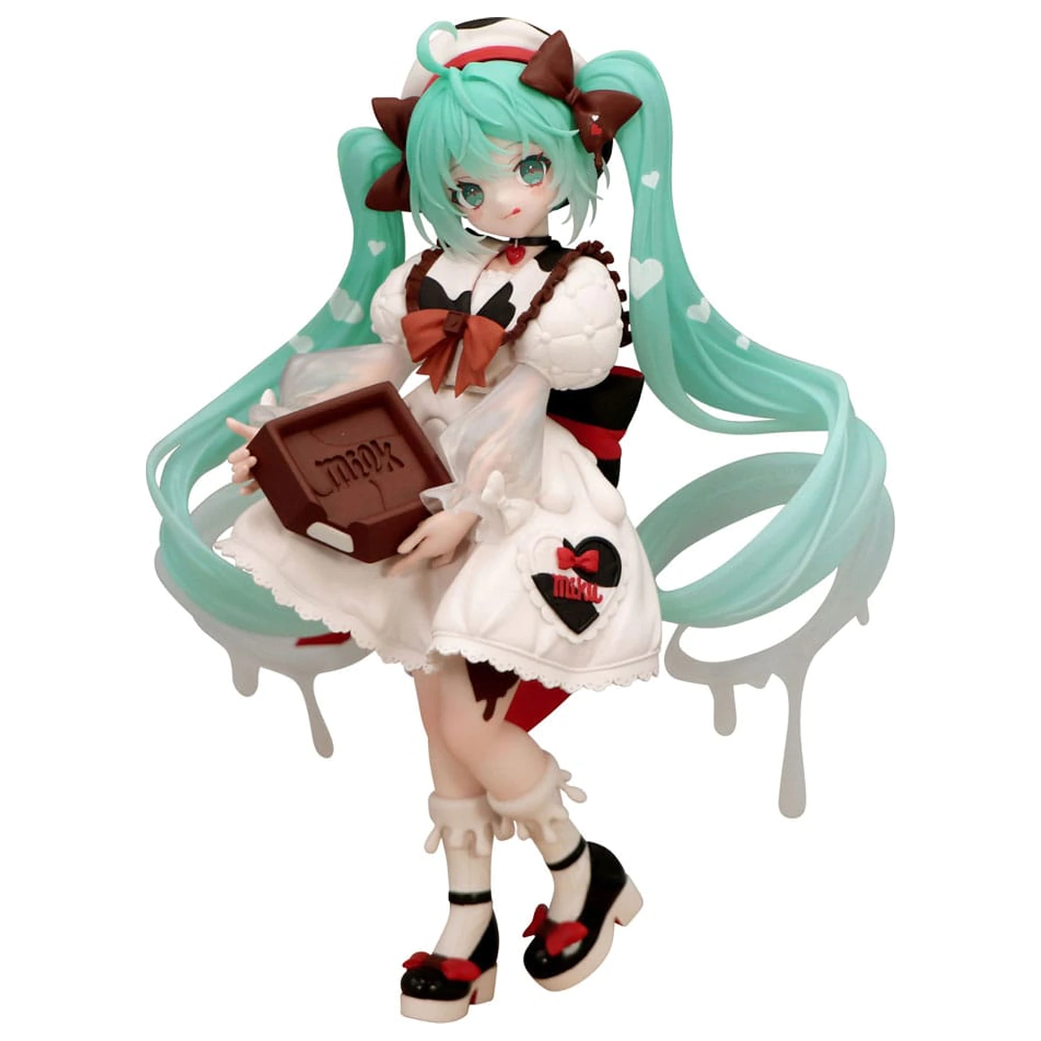 Hatsune Miku x Tirol Choco Trio-Try-iT PVC Soška Hatsune Miku Milk Ver. 18 cm fotografii produktu