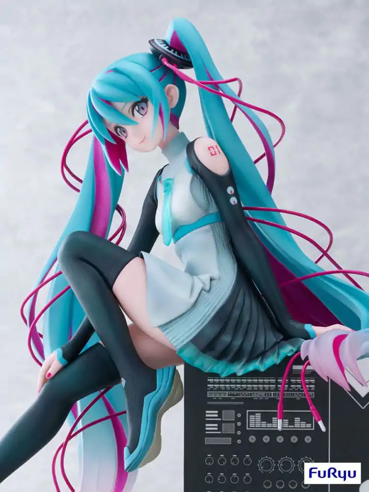 Hatsune Miku Statue 1/7 Hatsune Miku x MTV 20 cm Soška fotografii produktu