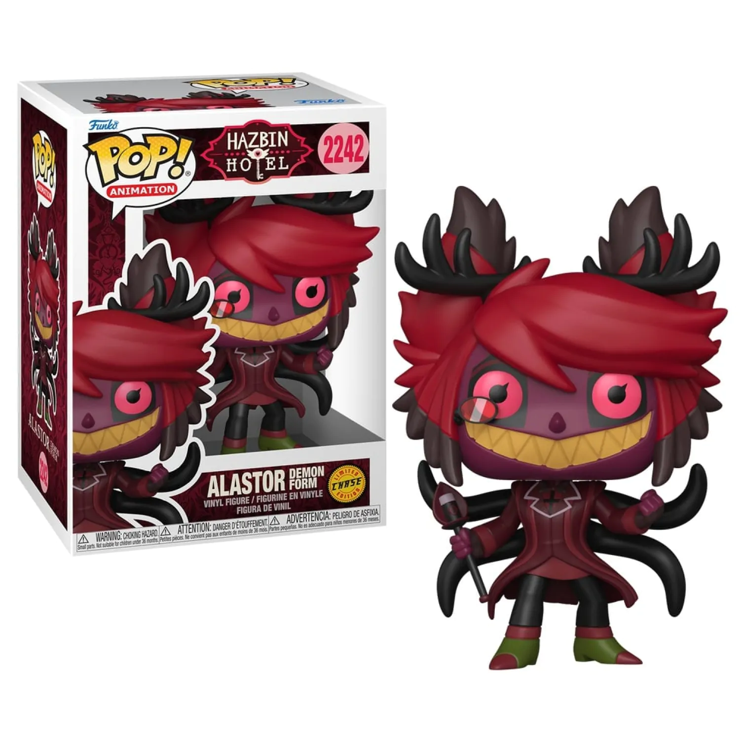 Hazbin Hotel Funko POP! figurka Animation Alastor Chase fotografii produktu