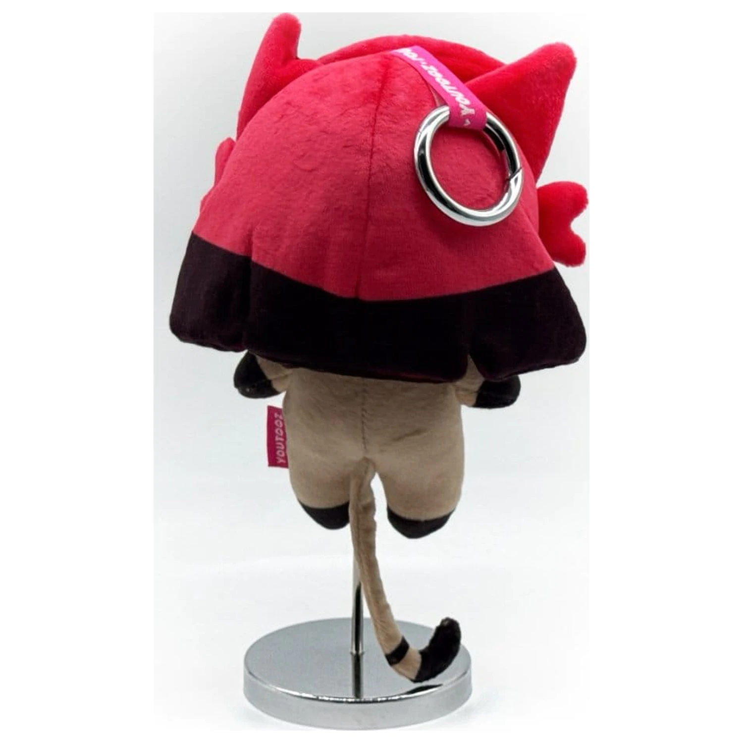 Hazbin Hotel Keychain Plyš Alastor Kitty 13 cm fotografii produktu