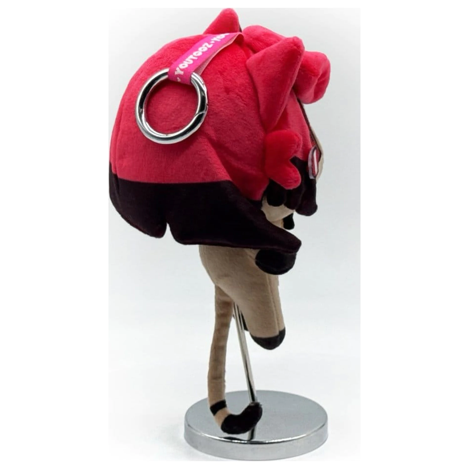 Hazbin Hotel Keychain Plyš Alastor Kitty 13 cm fotografii produktu