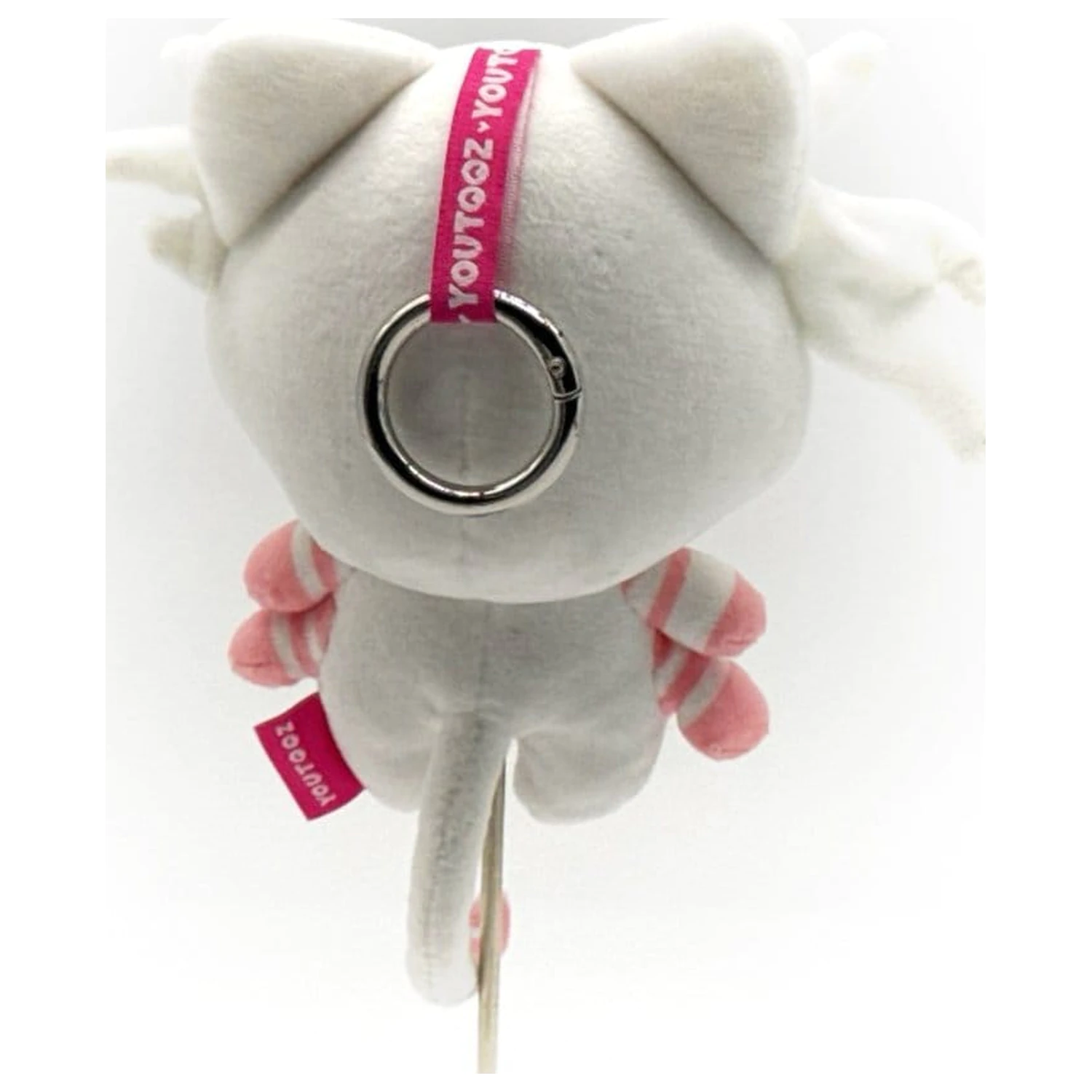 Hazbin Hotel Přívěšek na klíče plyšový Angel Dust Kitty 13 cm fotografii produktu