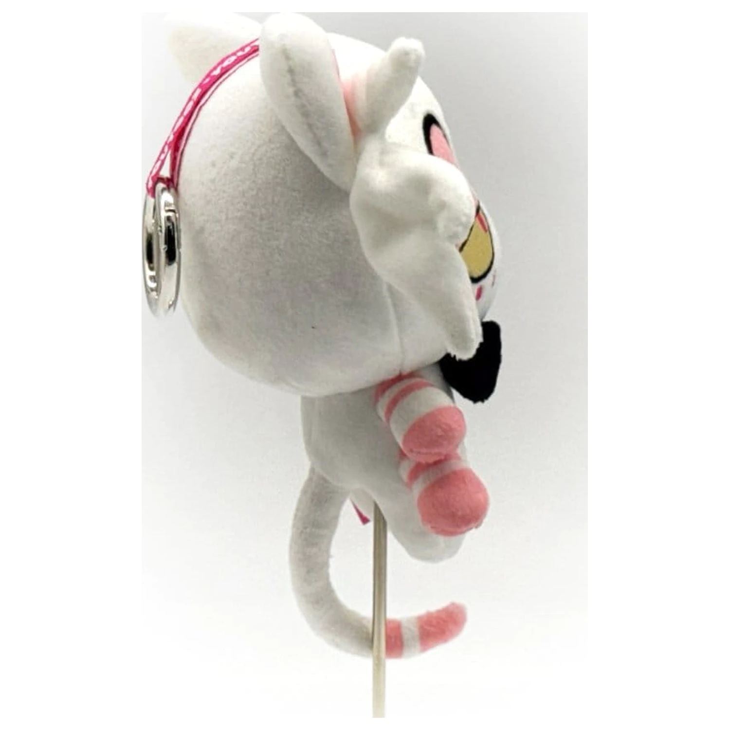 Hazbin Hotel Přívěšek na klíče plyšový Angel Dust Kitty 13 cm fotografii produktu