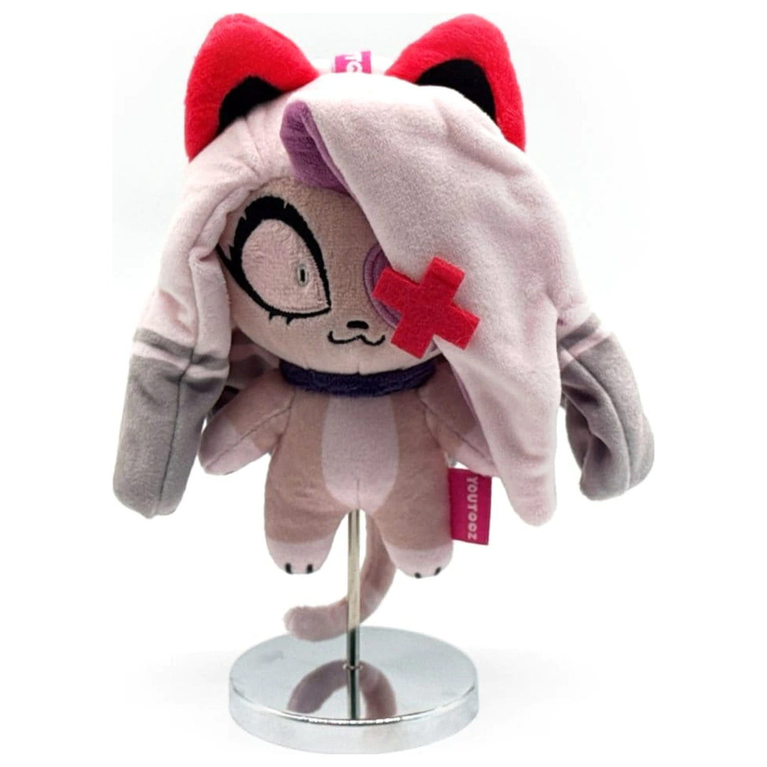 Hazbin Hotel Keychain Plyšová Vaggie Kitty 13 cm fotografii produktu