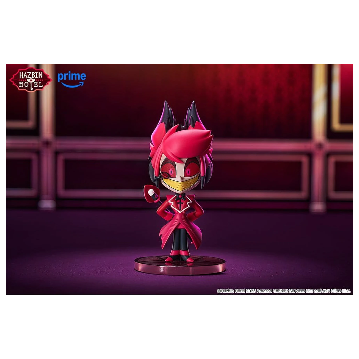 Hazbin Hotel PVC Socha Qset Alastor 8 cm fotografii produktu