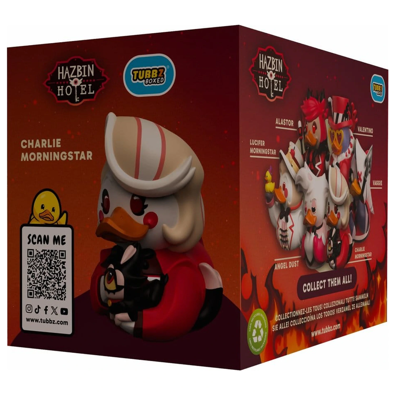 Hazbin Hotel Tubbz PVC figurka Charlie Morningstar Boxed Edition 10 cm fotografii produktu
