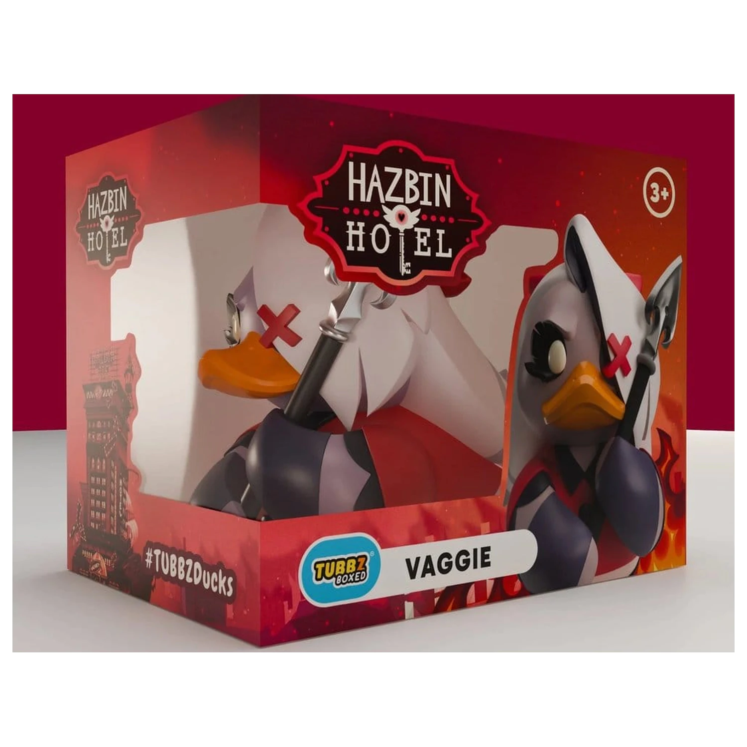 Hazbin Hotel Tubbz PVC Figurka Vaggie v krabičce 10 cm fotografii produktu