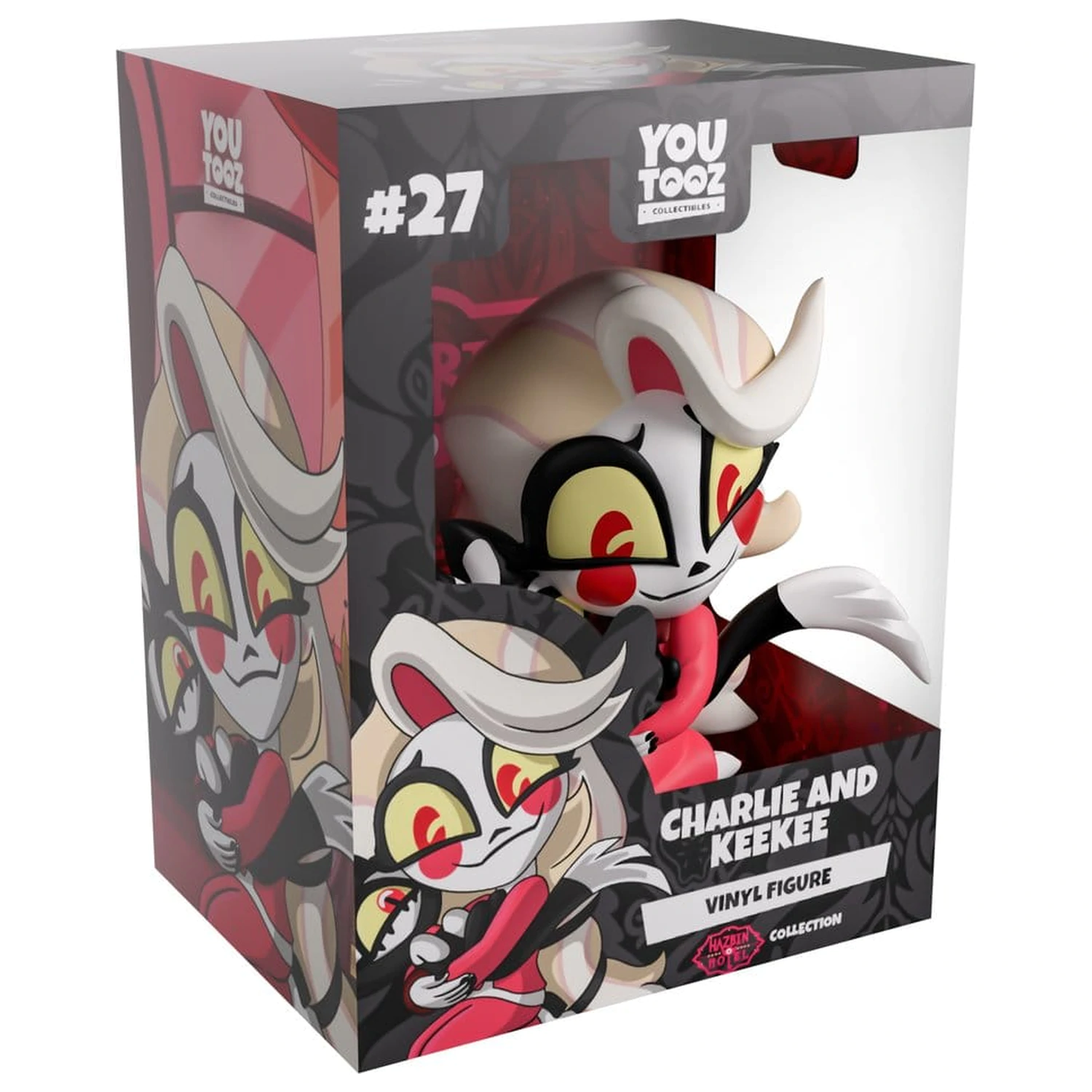 Hazbin Hotel Vinyl figurka Charlie a KeeKee 10 cm fotografii produktu