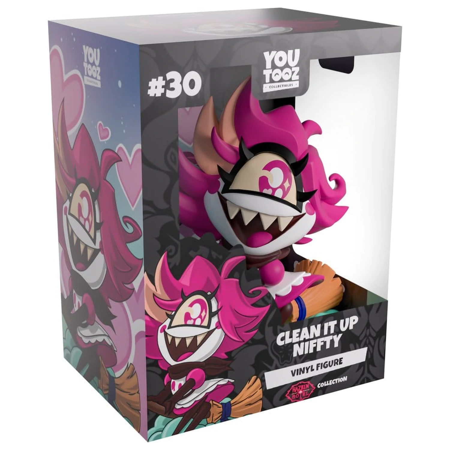 Hazbin Hotel Vinylová Figurka Clean It Up Niffty 13 cm fotografii produktu