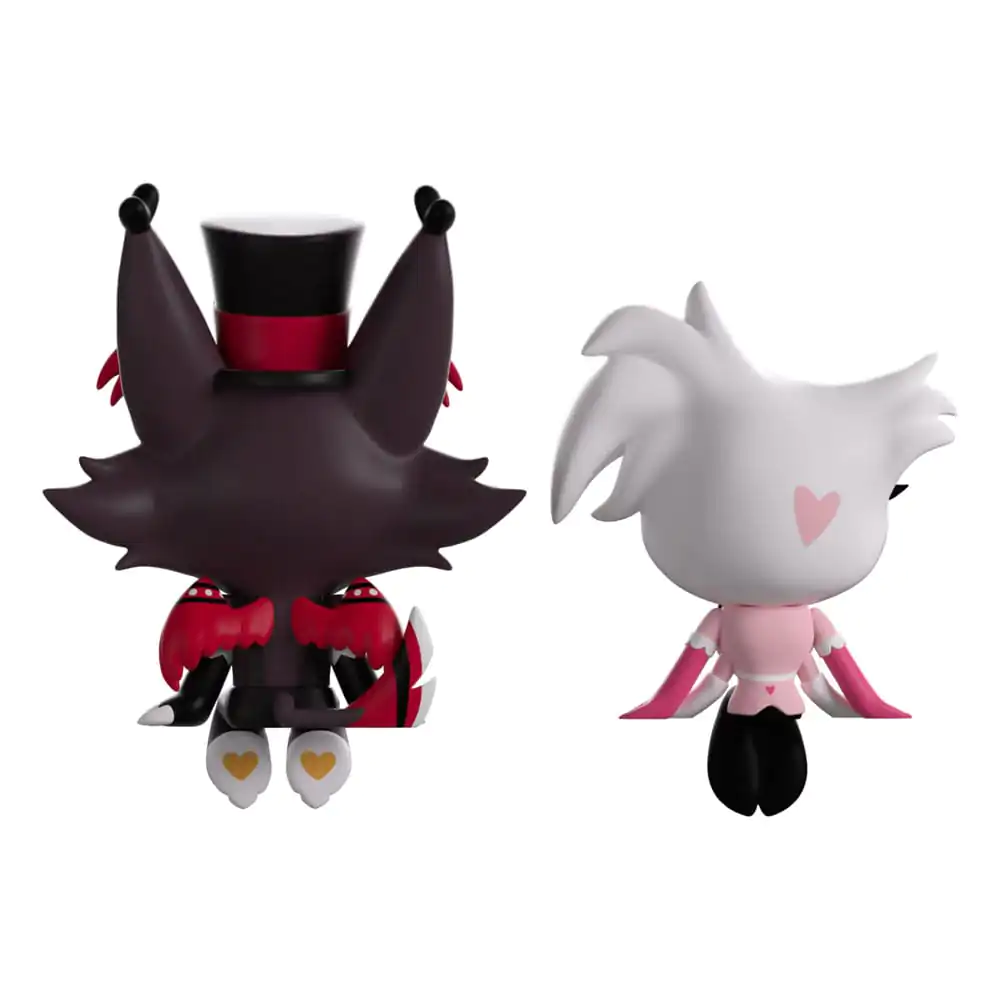 Hazbin Hotel Vinyl Figures Angel Dust & Husk Monitor Buddiez Vinylové figurky fotografii produktu