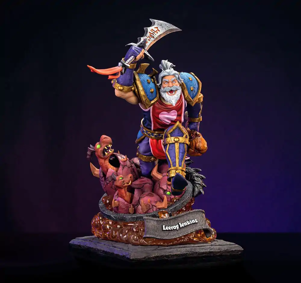 Hearthstone Socha 1/10 Leeroy Jenkins 25 cm fotografii produktu