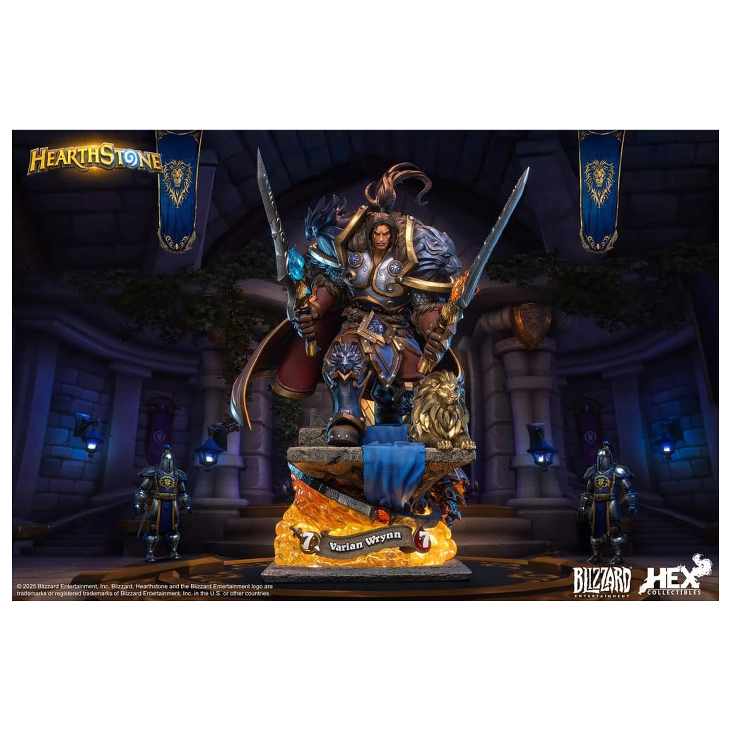Hearthstone socha 1/10 Varian Wrynn 31 cm fotografii produktu
