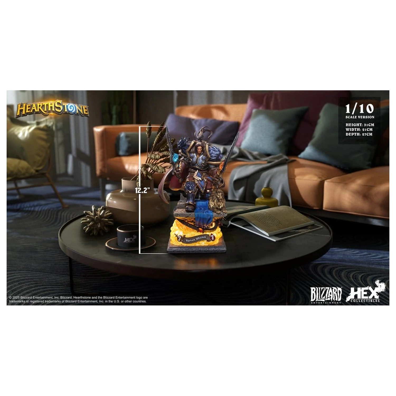 Hearthstone socha 1/10 Varian Wrynn 31 cm fotografii produktu